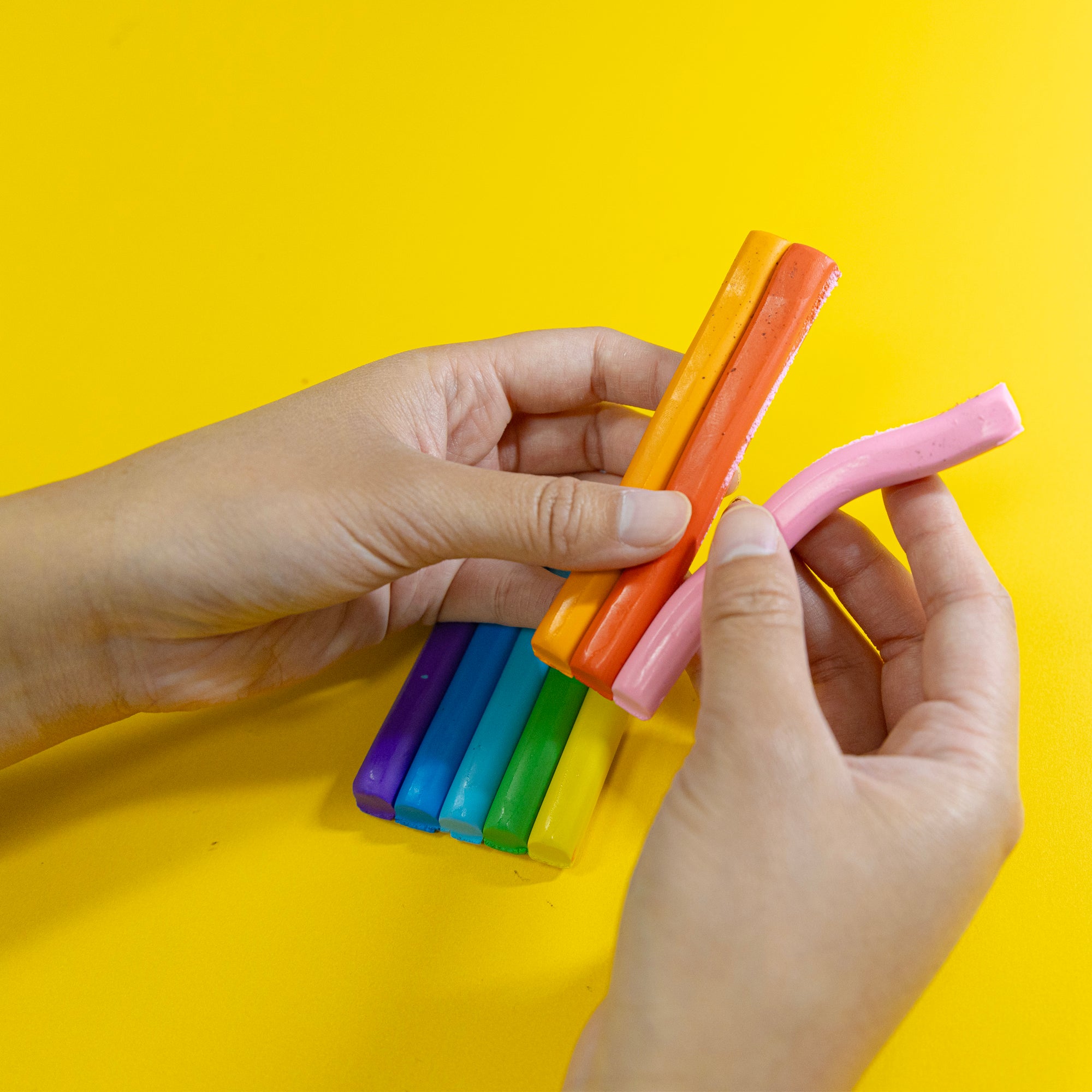 Primary Color Modeling Clay Sticks, 8 Count