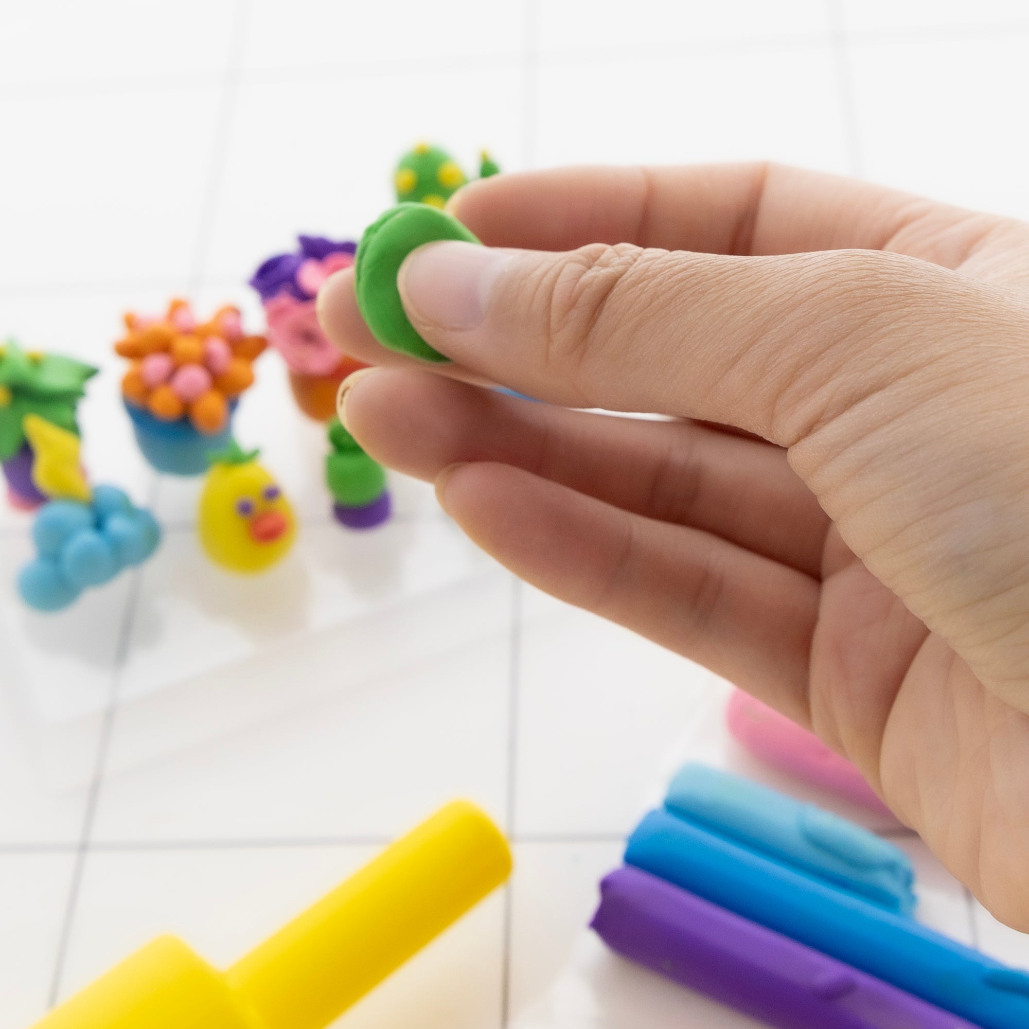 Primary Color Modeling Clay Sticks, 8 Count