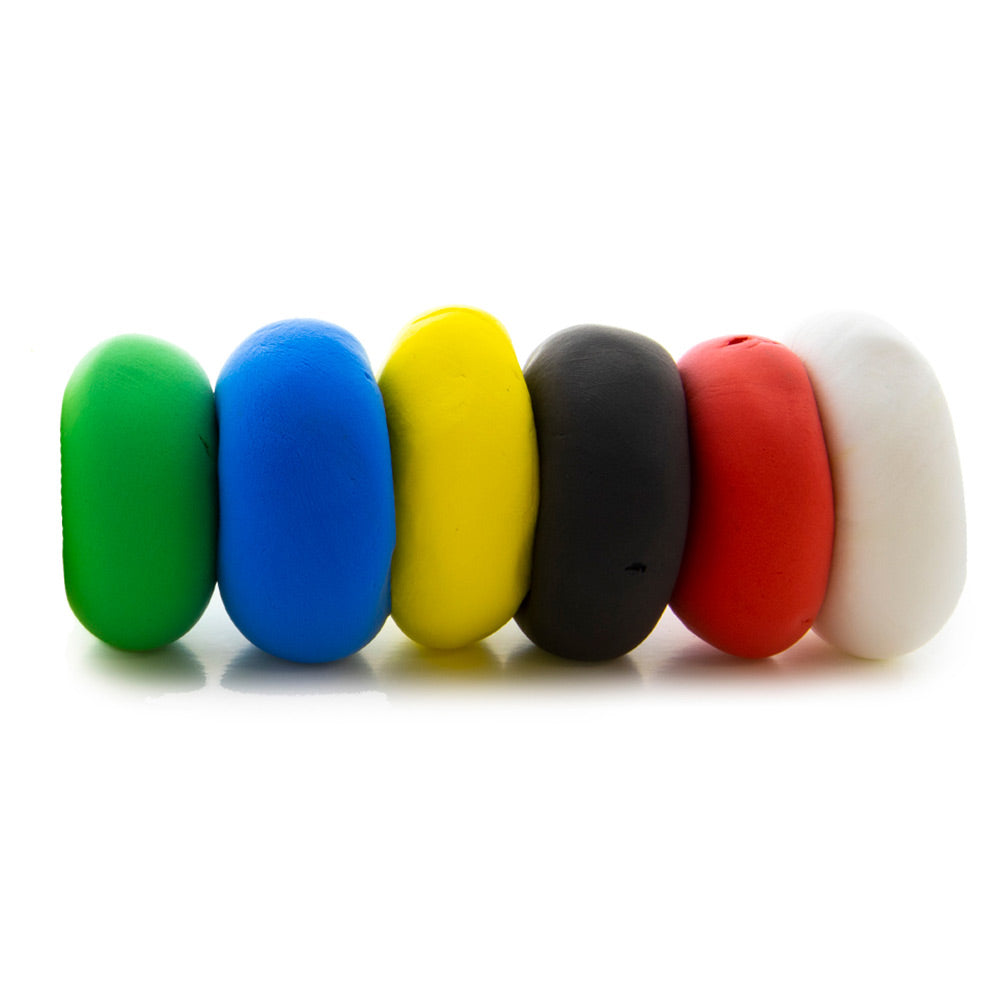 Primary Color Air Dry Modeling Clay, 6 Colors, 2 oz