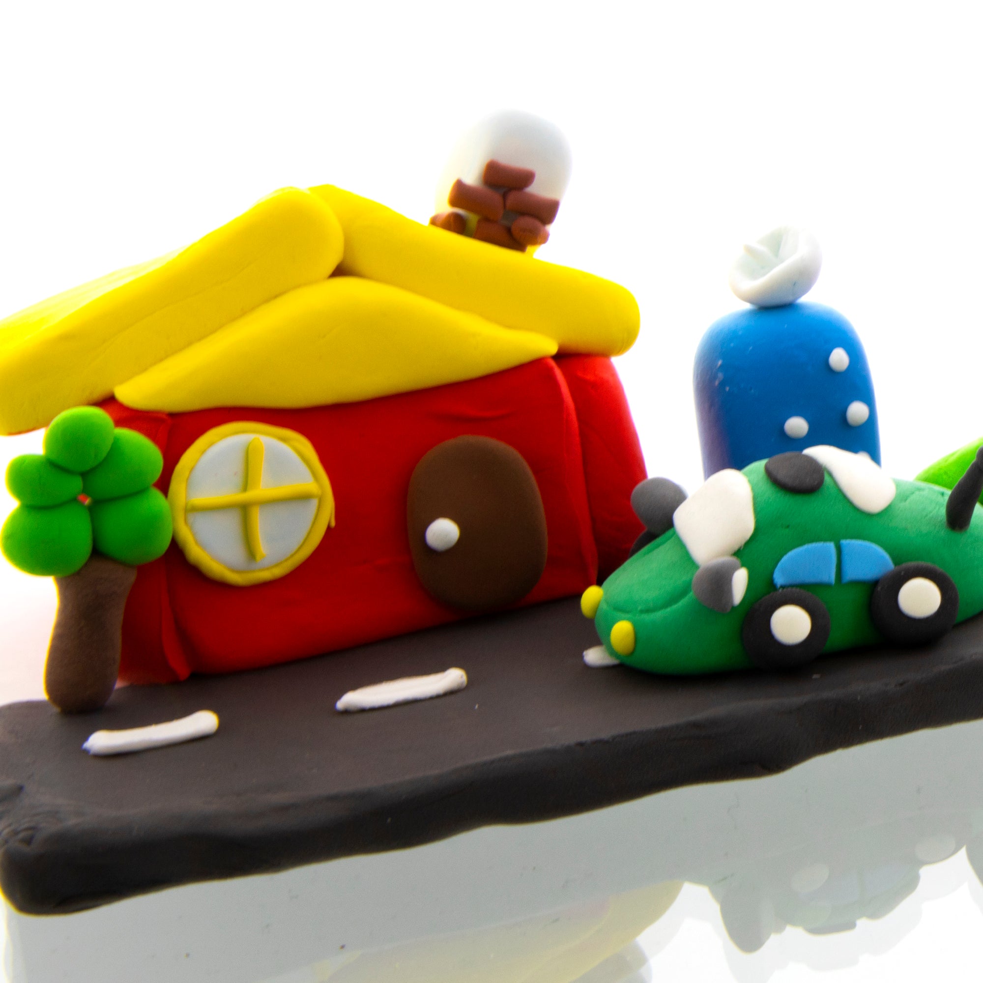 Air Dry Modeling Clay 6 Primary Color 0.5 Oz.
