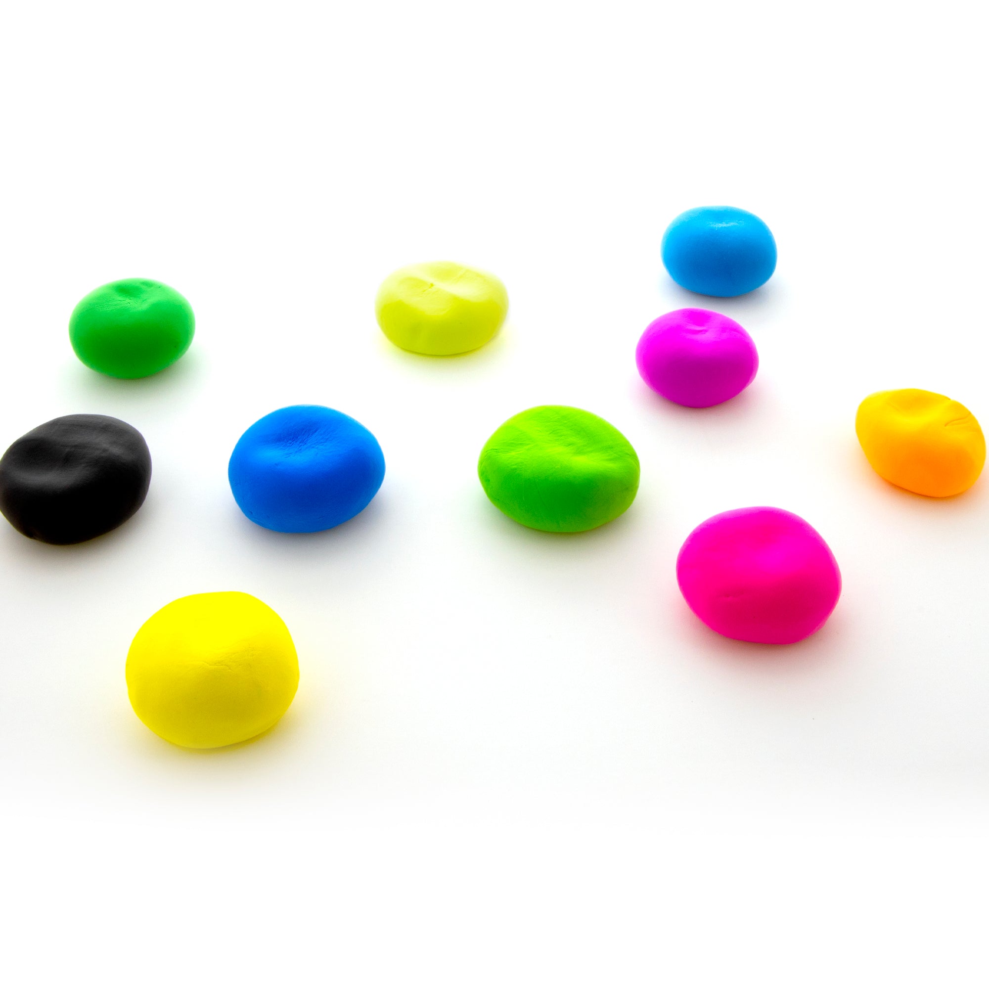 Air Dry Modeling Clay, 6 Fluorescent Colors, Non-Toxic