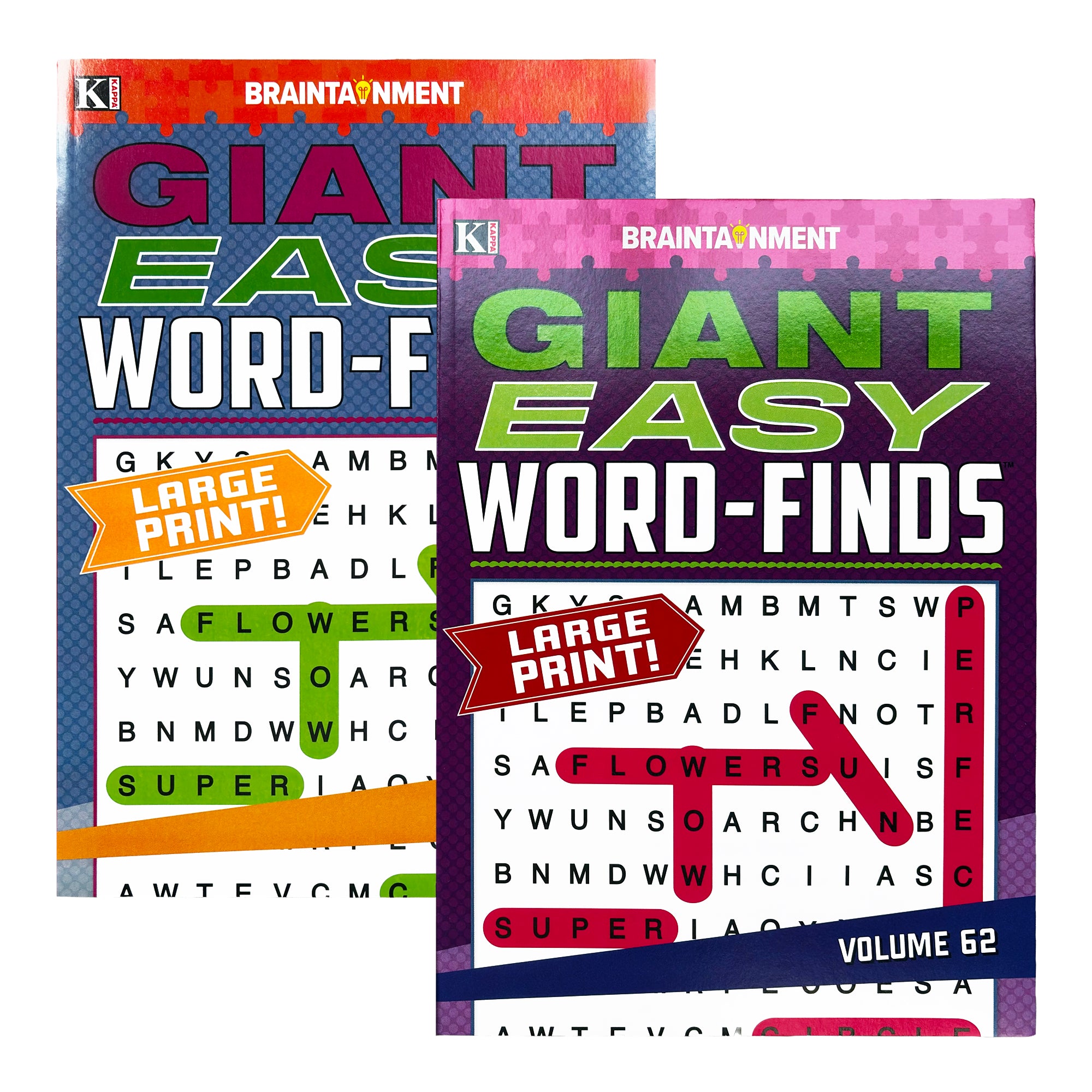 Giant Easy Large Print Word Finds Puzzle Book