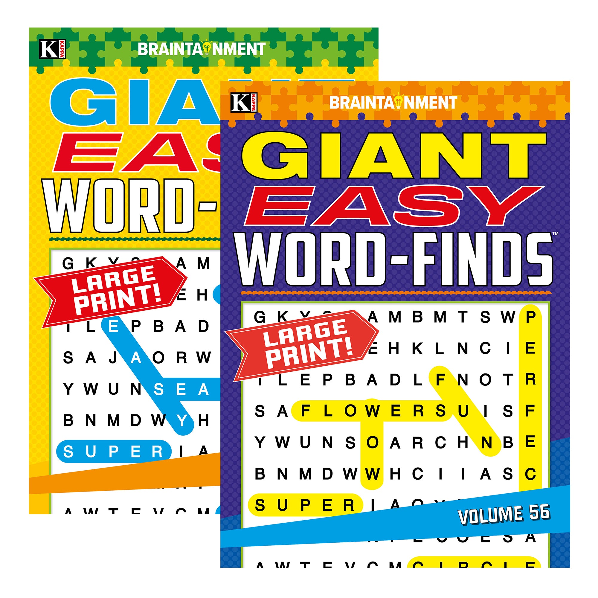 KAPPA Giant Easy Word Finds