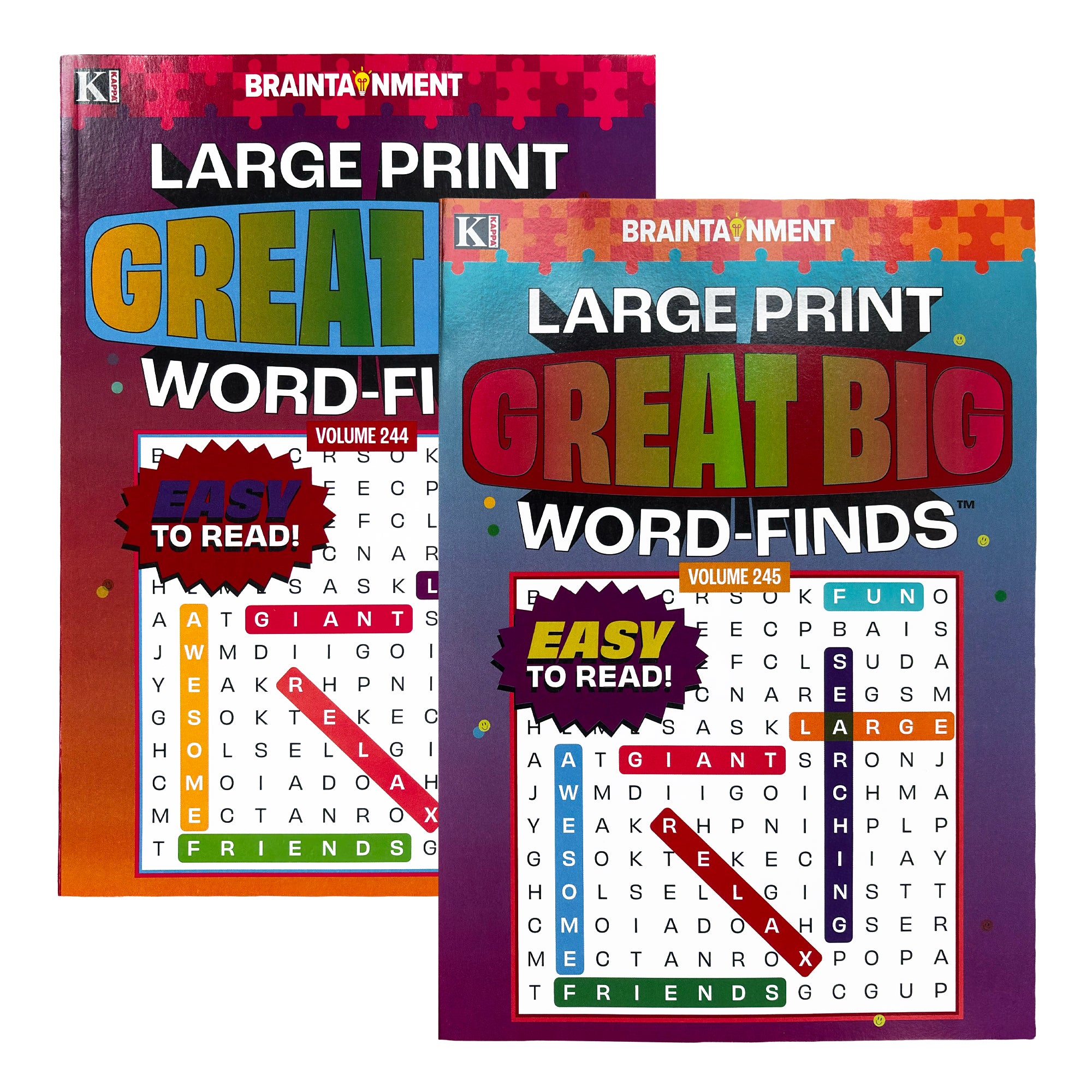 Great Big Large Print Word Finds Puzzle Book