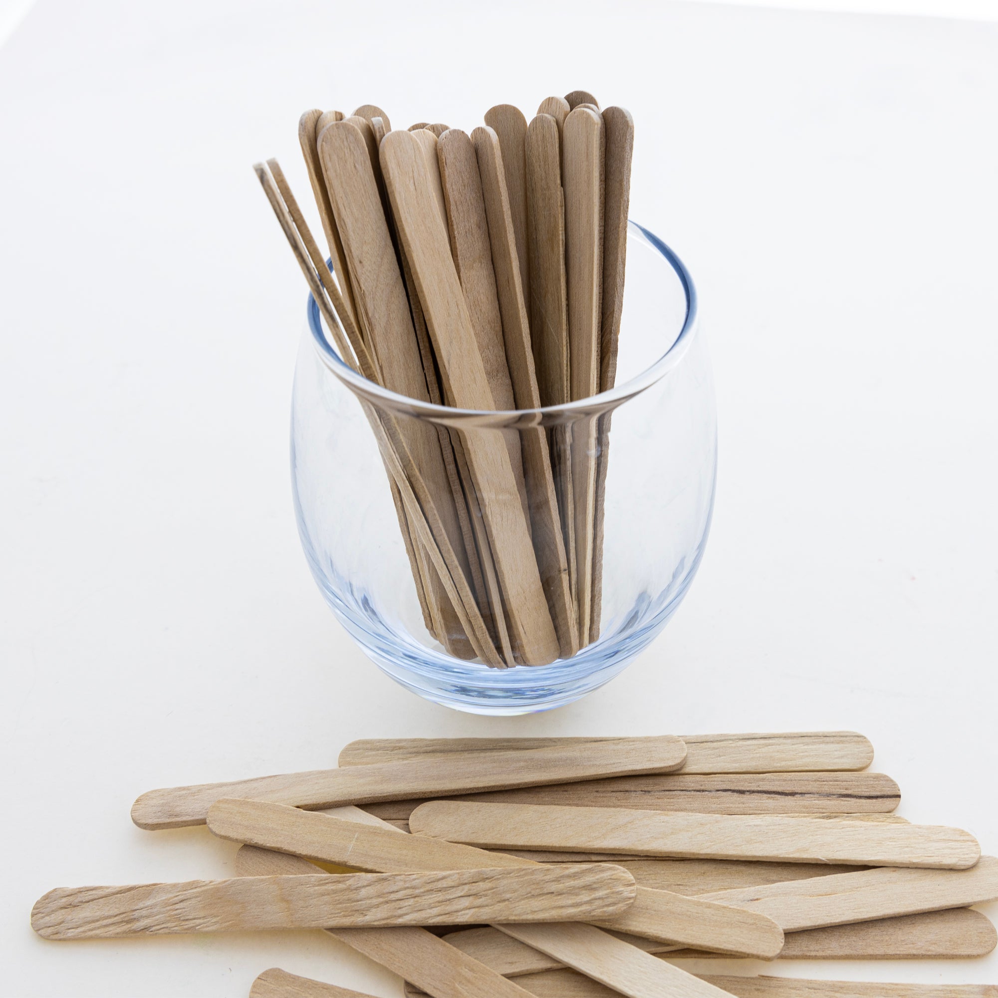 Natural Wood Craft Sticks, 4-7/16 x 3/8 in