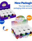 2 oz (56.6g) Primary Color Glitter Shaker