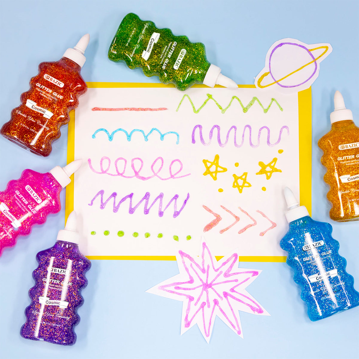 Cosmic Glitter Glue, 6.76 fl oz
