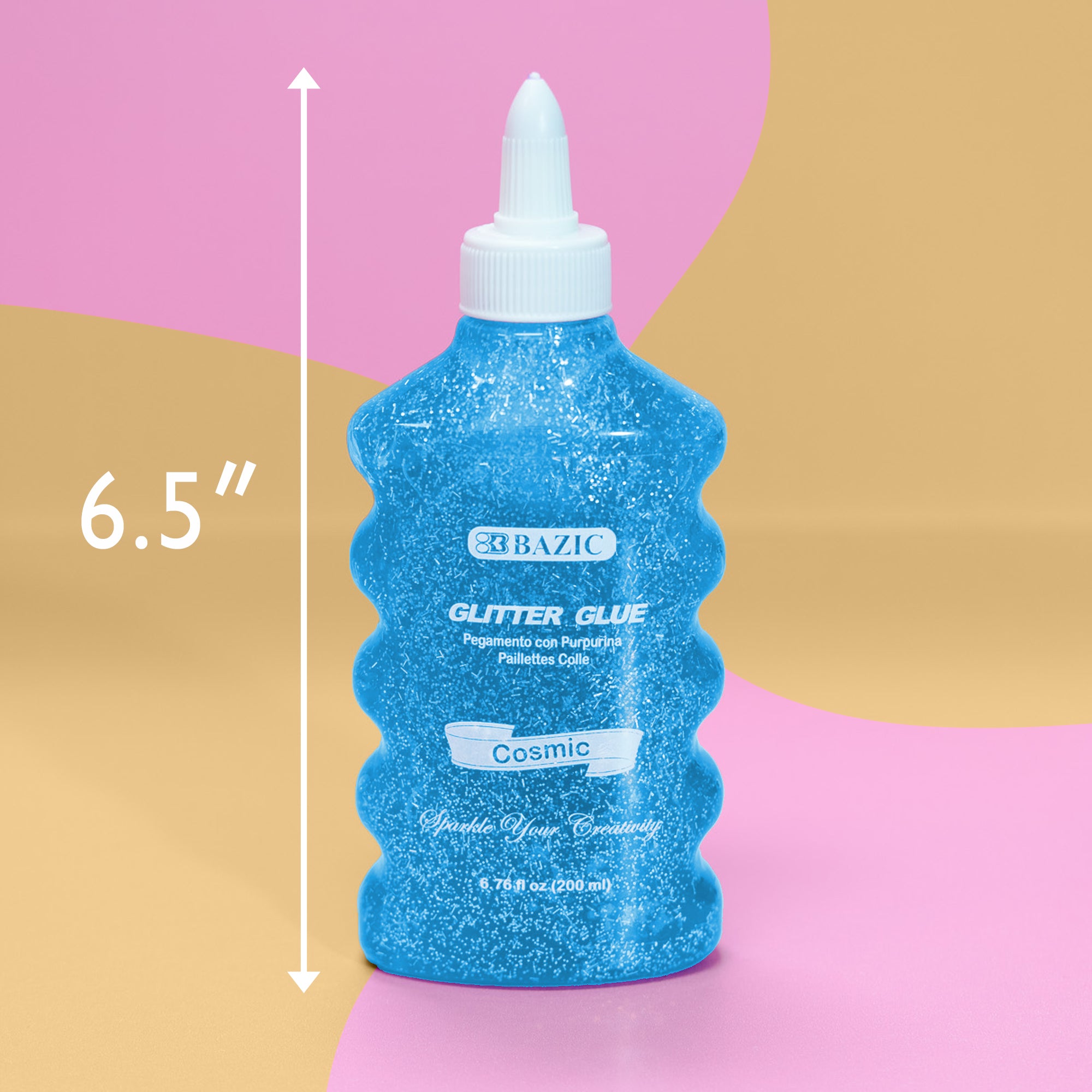 Cosmic Colors Glitter Glue, 6.76 fl oz
