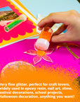 0.28 oz (8g) 4 Neon Color Glitter Shaker