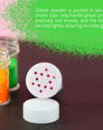 0.28 oz (8g) 4 Neon Color Glitter Shaker