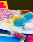 0.28 oz (8g) 4 Neon Color Glitter Shaker