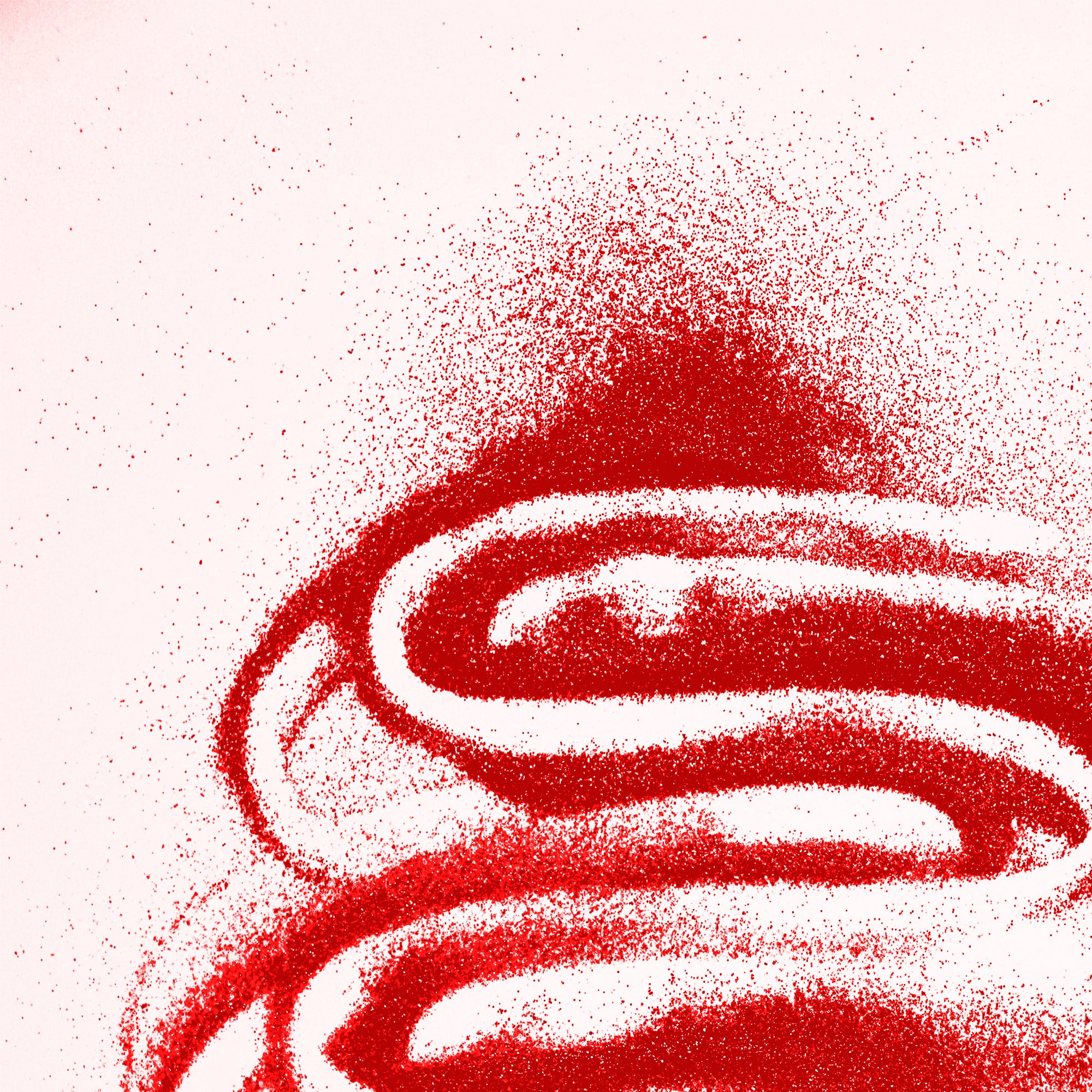 1lb / 16 oz Red Glitter