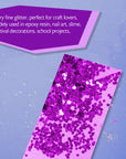 1lb / 16 oz Purple Glitter