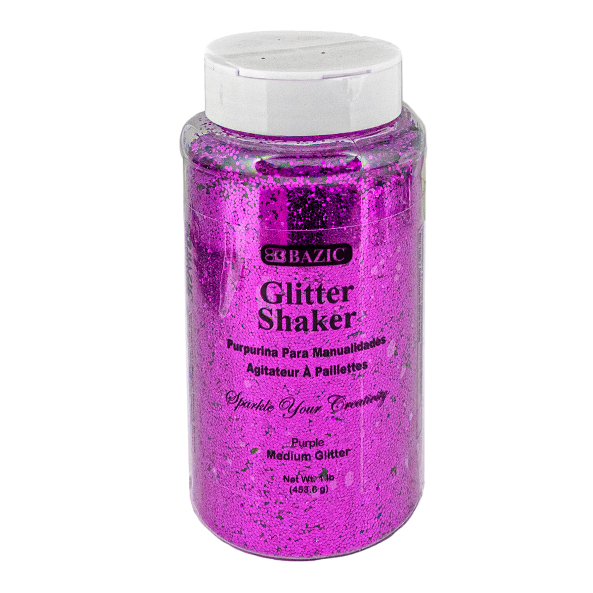 Purple Craft Glitter, 1 lb (16 oz)