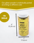1lb / 16 oz Gold Glitter