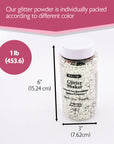 1lb / 16 oz Iridescent Glitter