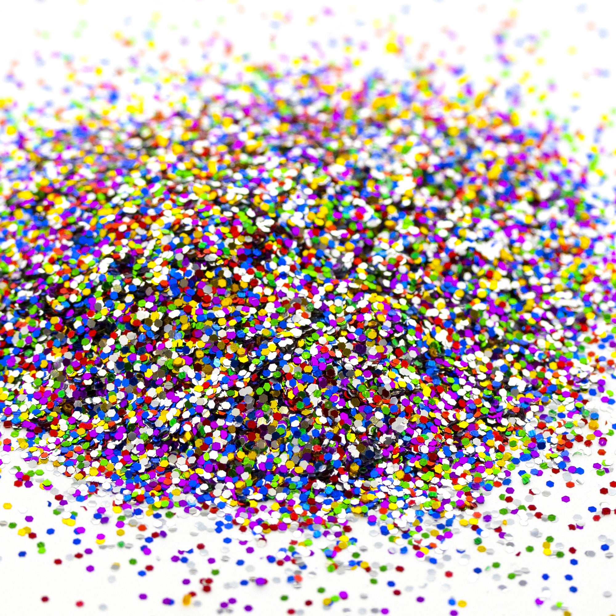 Multicolor Craft Glitter, 1 lb, Fine to Medium