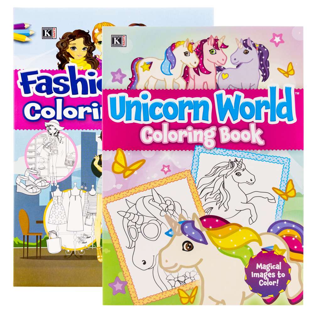 KAPPA Unicorn World Coloring & Activity Book