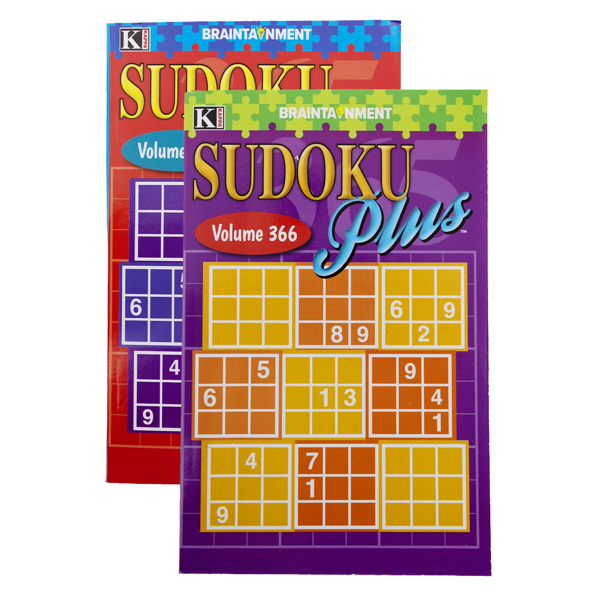 BAZIC Sudoku Puzzle Book, Digest Size, 5.26 x 8.23 in