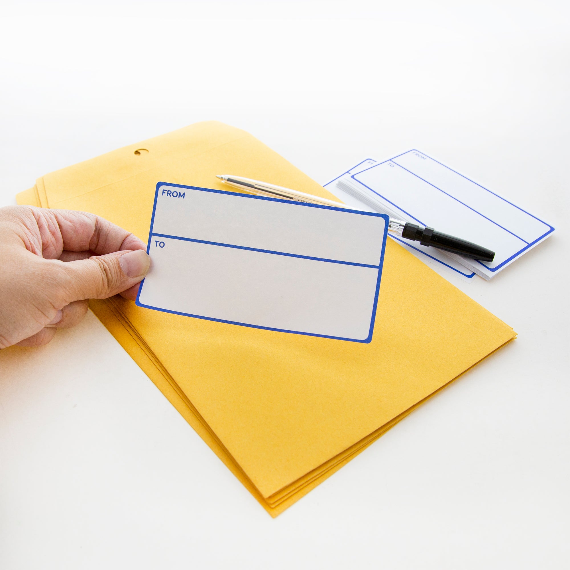 Mailing Labels, 2.5" x 4.5", 25 Count