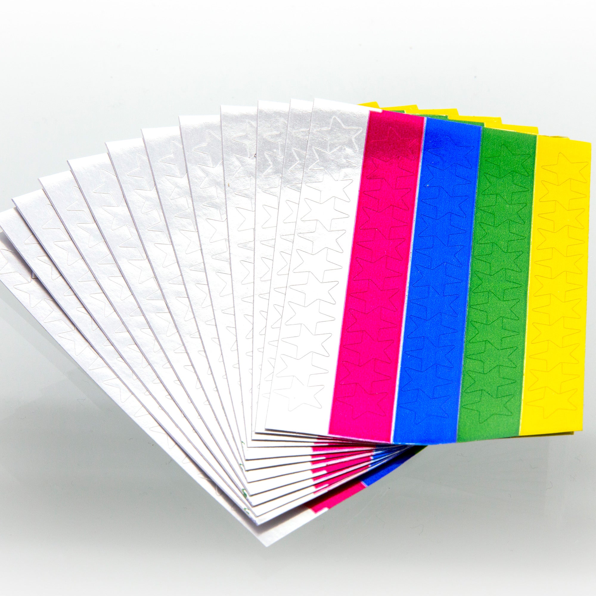 Star Labels, Assorted Metallic Colors, 660 Count