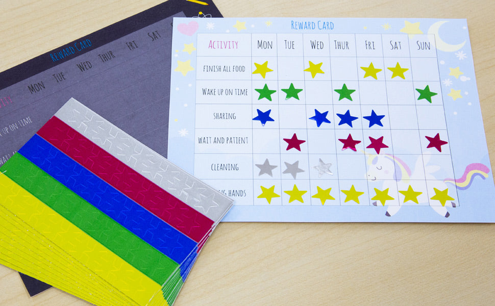 Star Labels, Assorted Metallic Colors, 660 Count