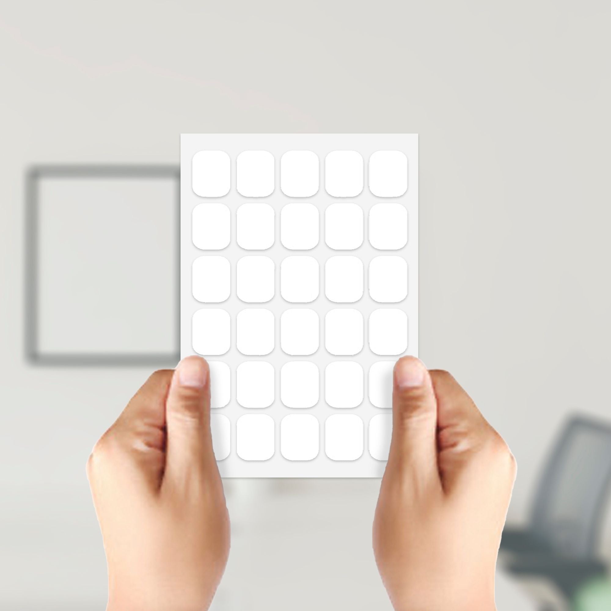 1/2" X 3/4" White Multipurpose Label (510/Pack)