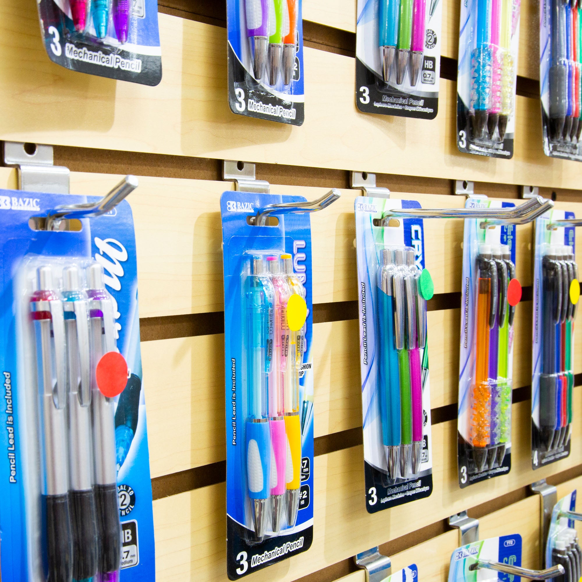 Assorted Color 3/4" Round Label (306/Pack)