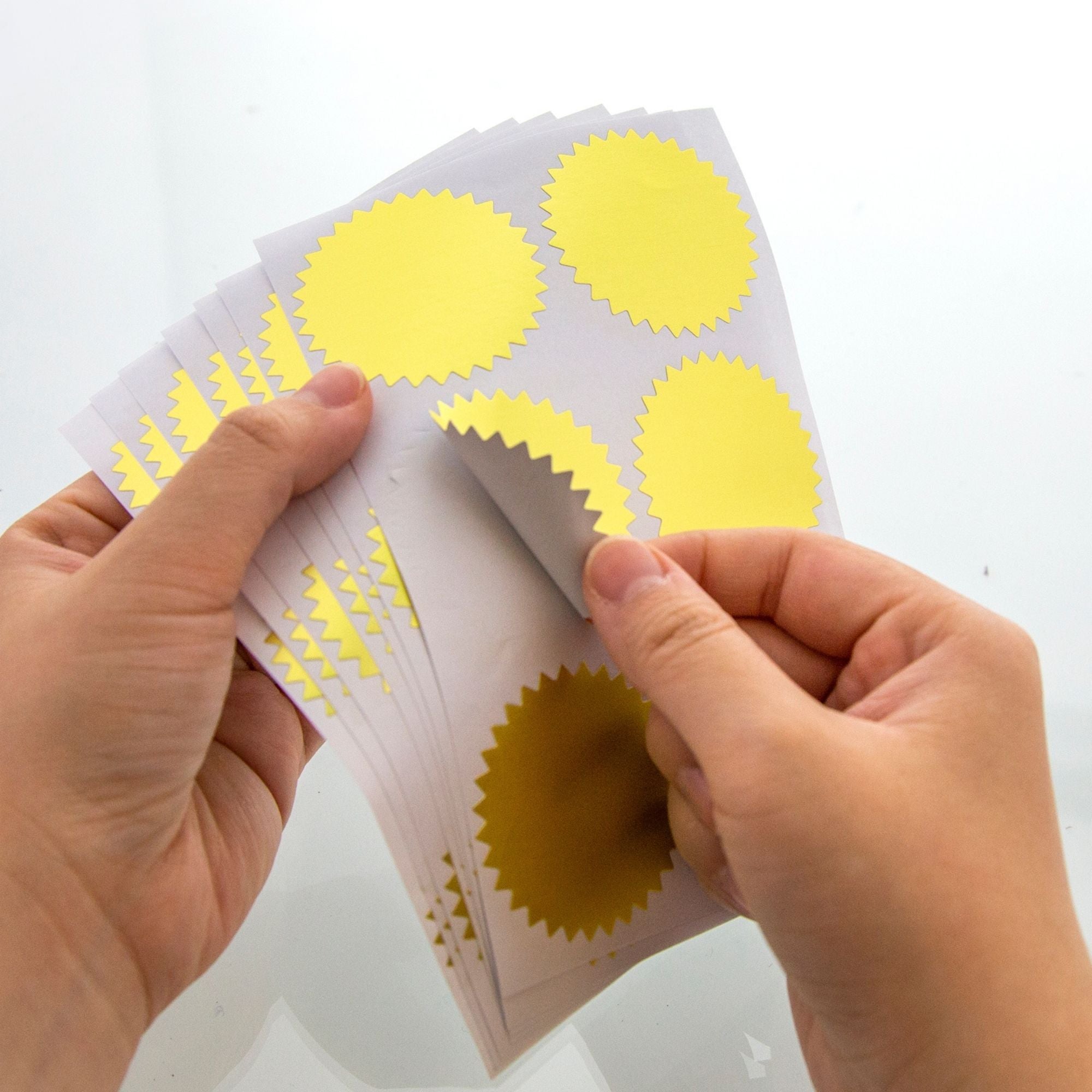 2" Gold Foil Notary/Certificate Seal Label (42/Pack)