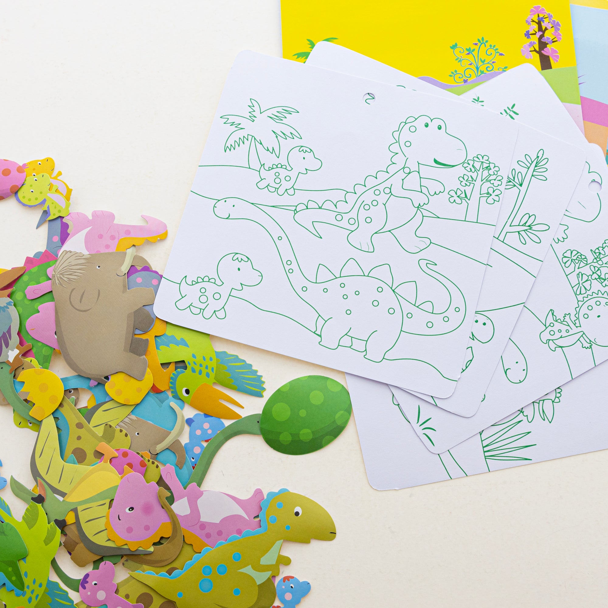 Animal Stickers & Activity Sheets, 80 Stickers