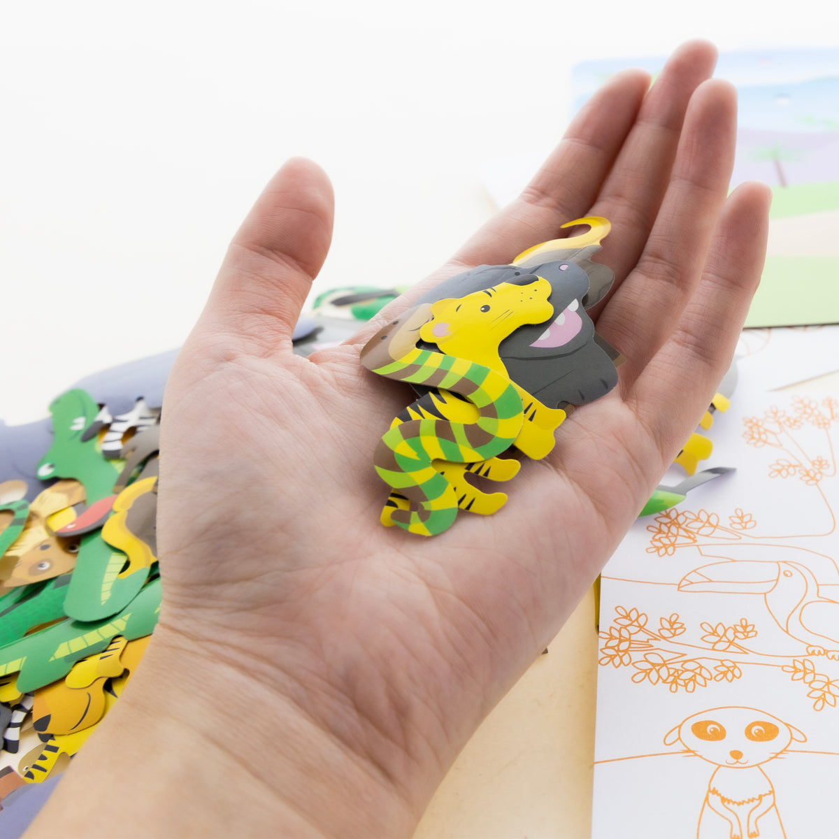 Animal Stickers, Assorted Designs