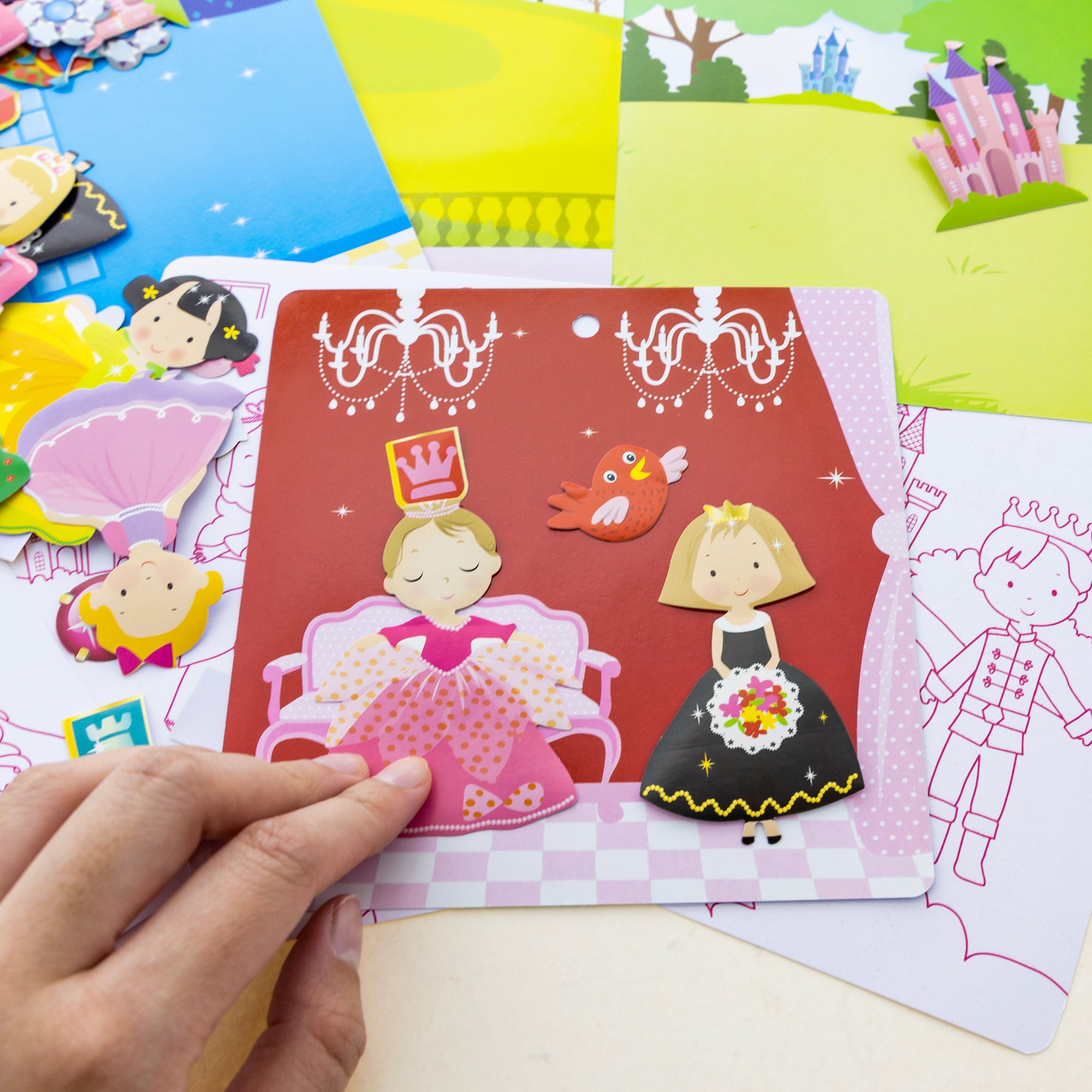 Princess Stickers & Activity Sheets, 80 Stickers