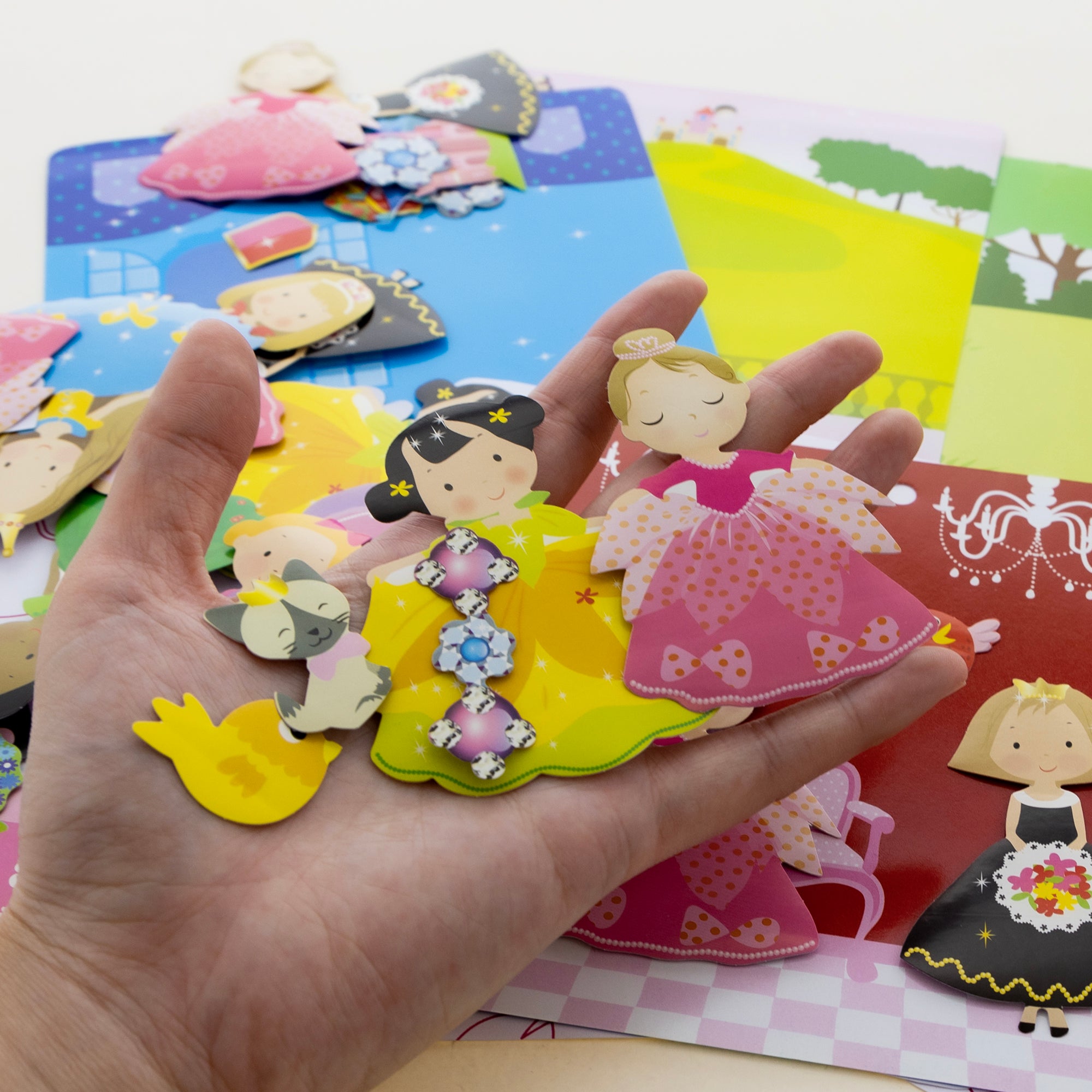 Princess Stickers & Activity Sheets, 80 Stickers
