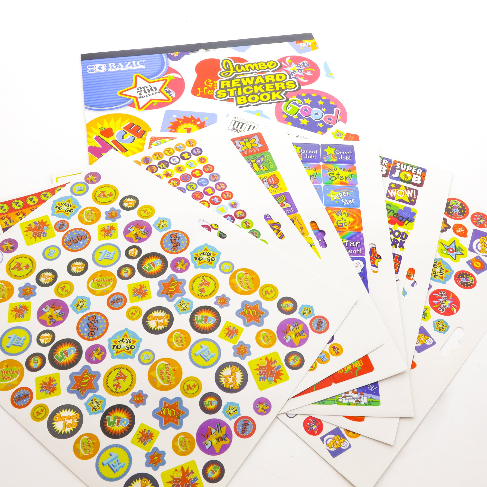 Reward Stickers Book, Over 700 Stickers