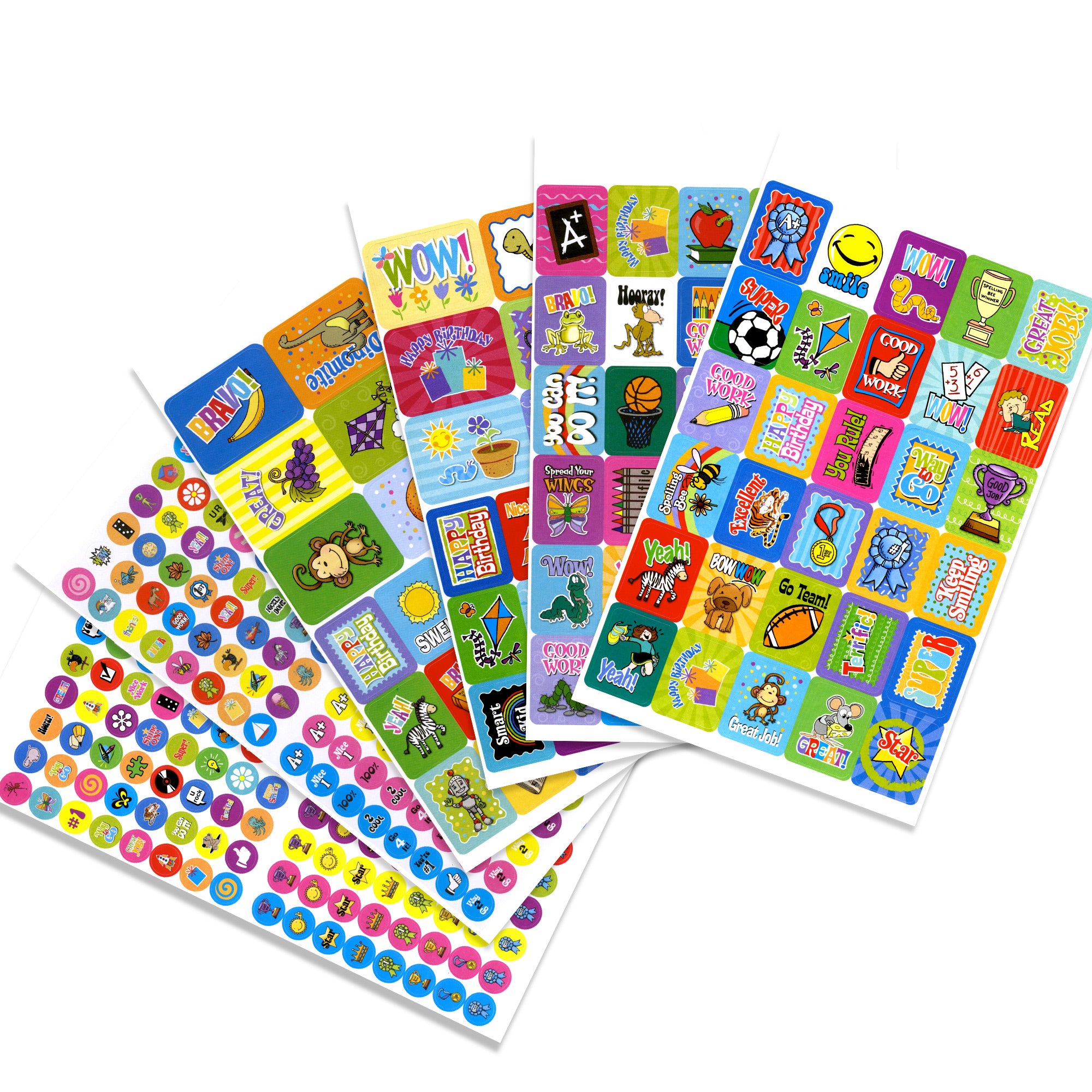 Reward Stickers, Over 400, Sticker Book for Kids