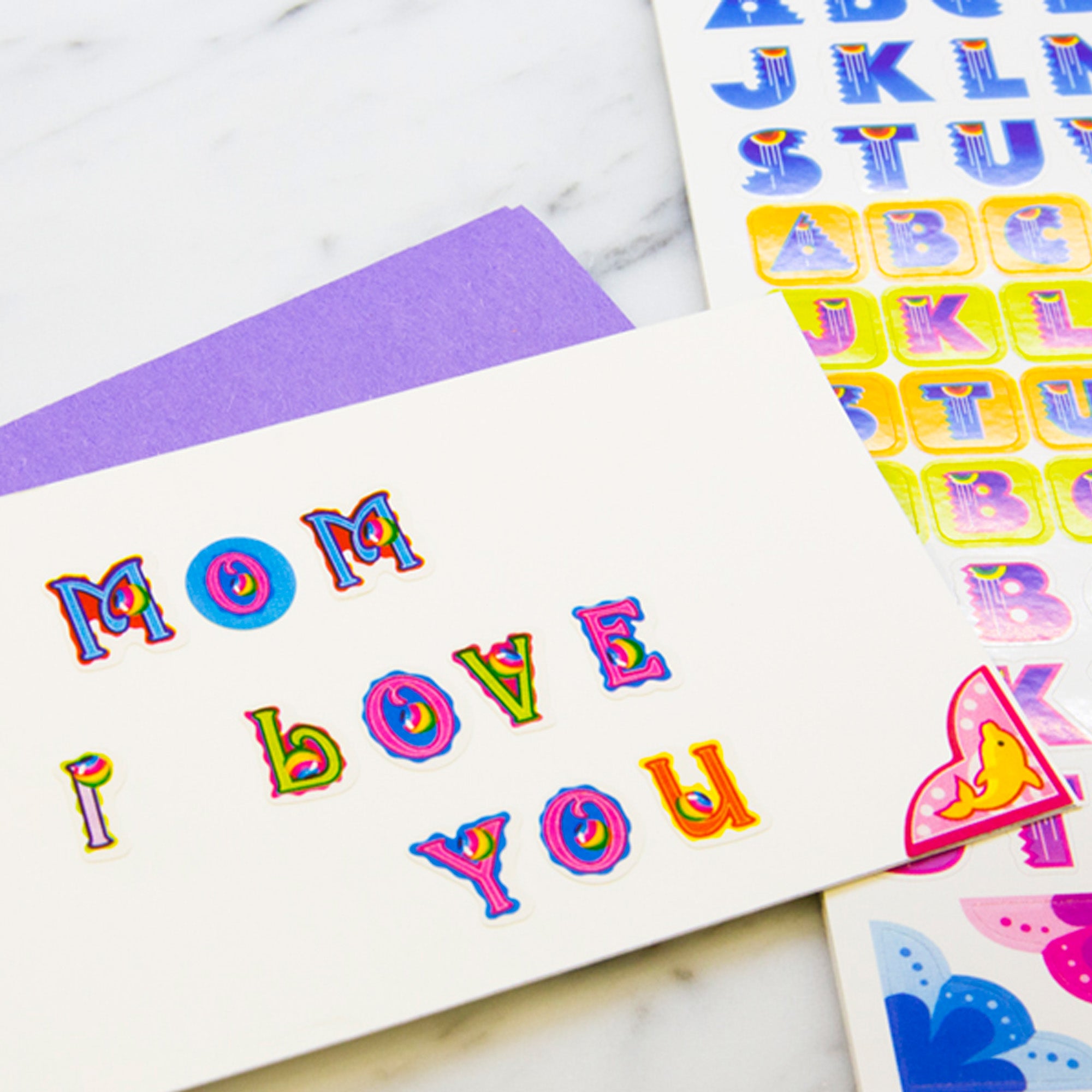 Alphabet Sticker Book, Over 600 Stickers, Compact Flip Book