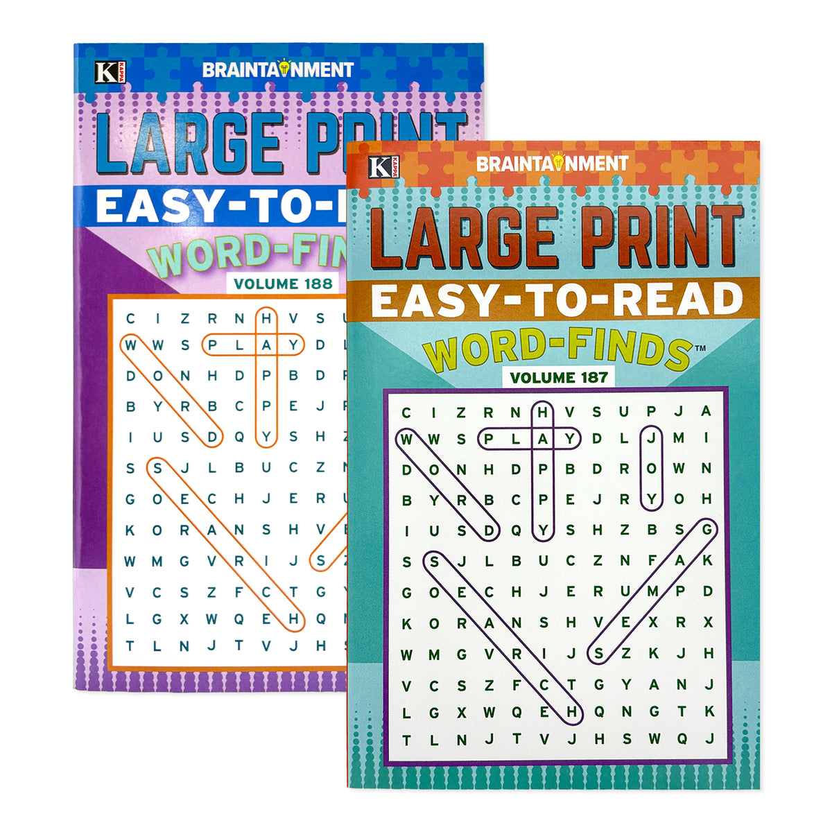 Easy to Read Word Finds Puzzle Book, Digest Size
