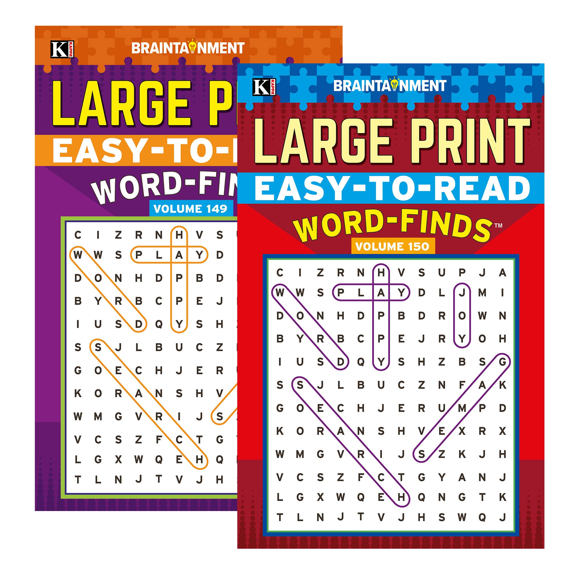 KAPPA Easy To Read Word Finds - Digest Size