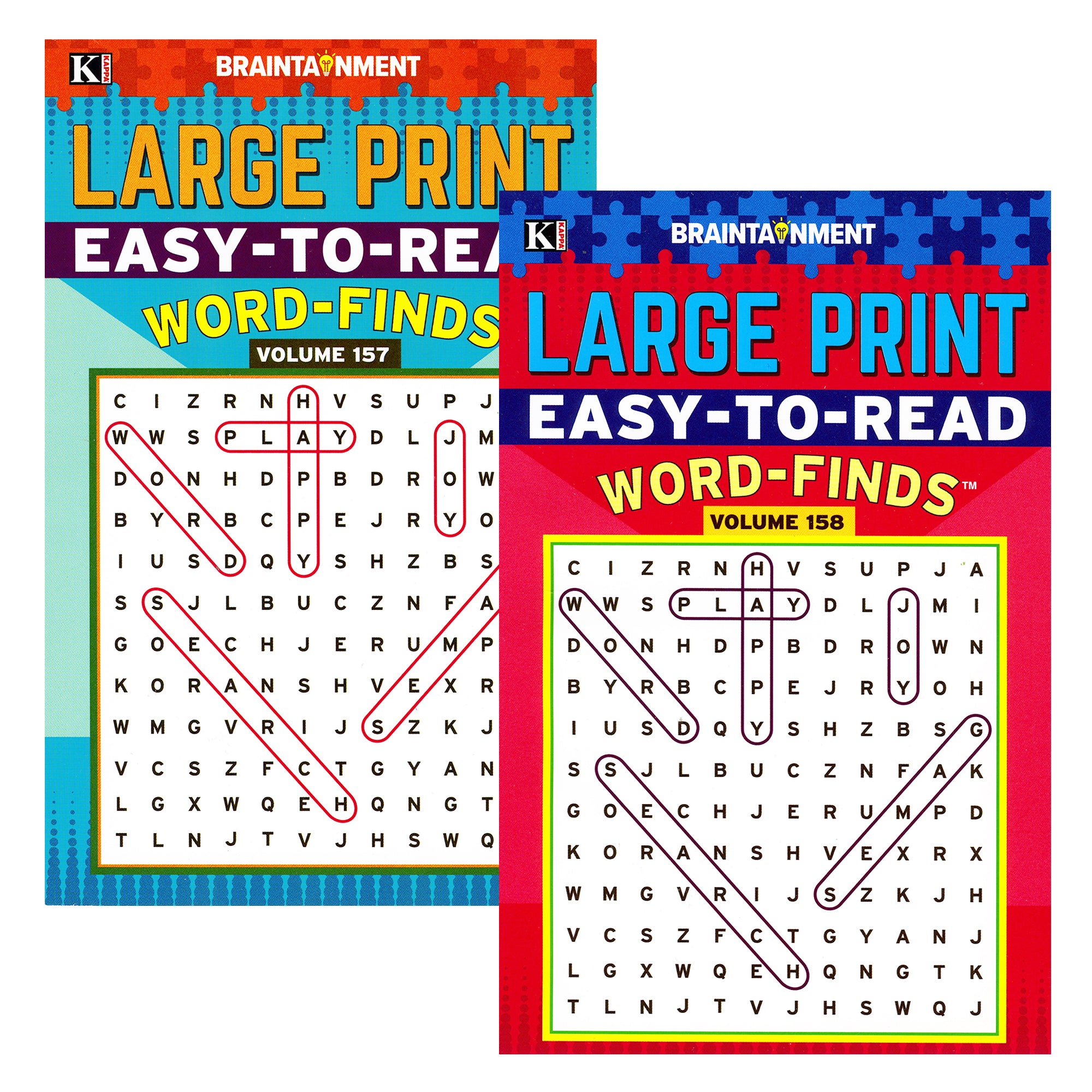 KAPPA Easy To Read Word Finds - Digest Size