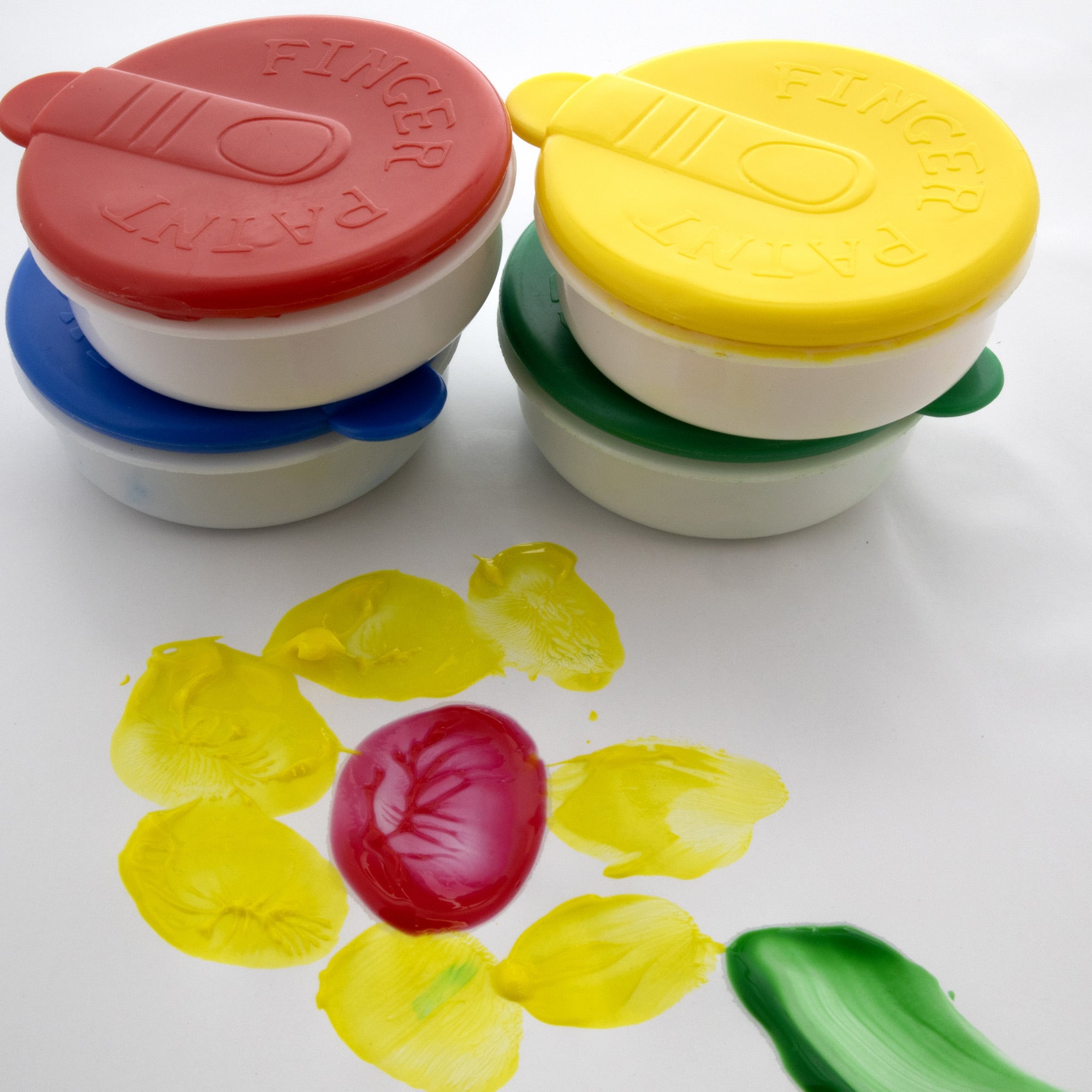 Finger Paints, 4 Colors, 1.3 fl oz, Ages 3+