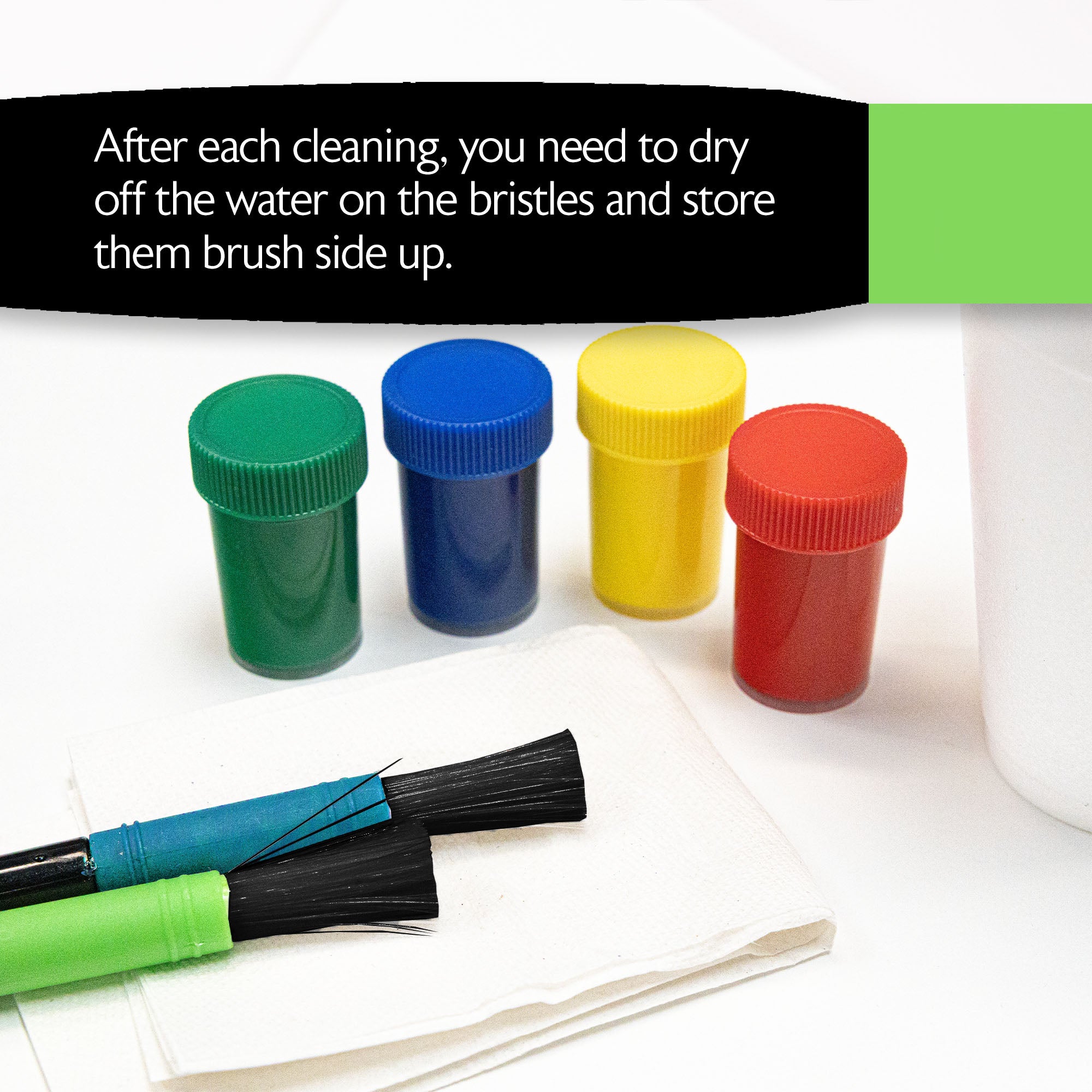 Kids' Paint Brush Set, 9 Count, for Painting Art Crafts