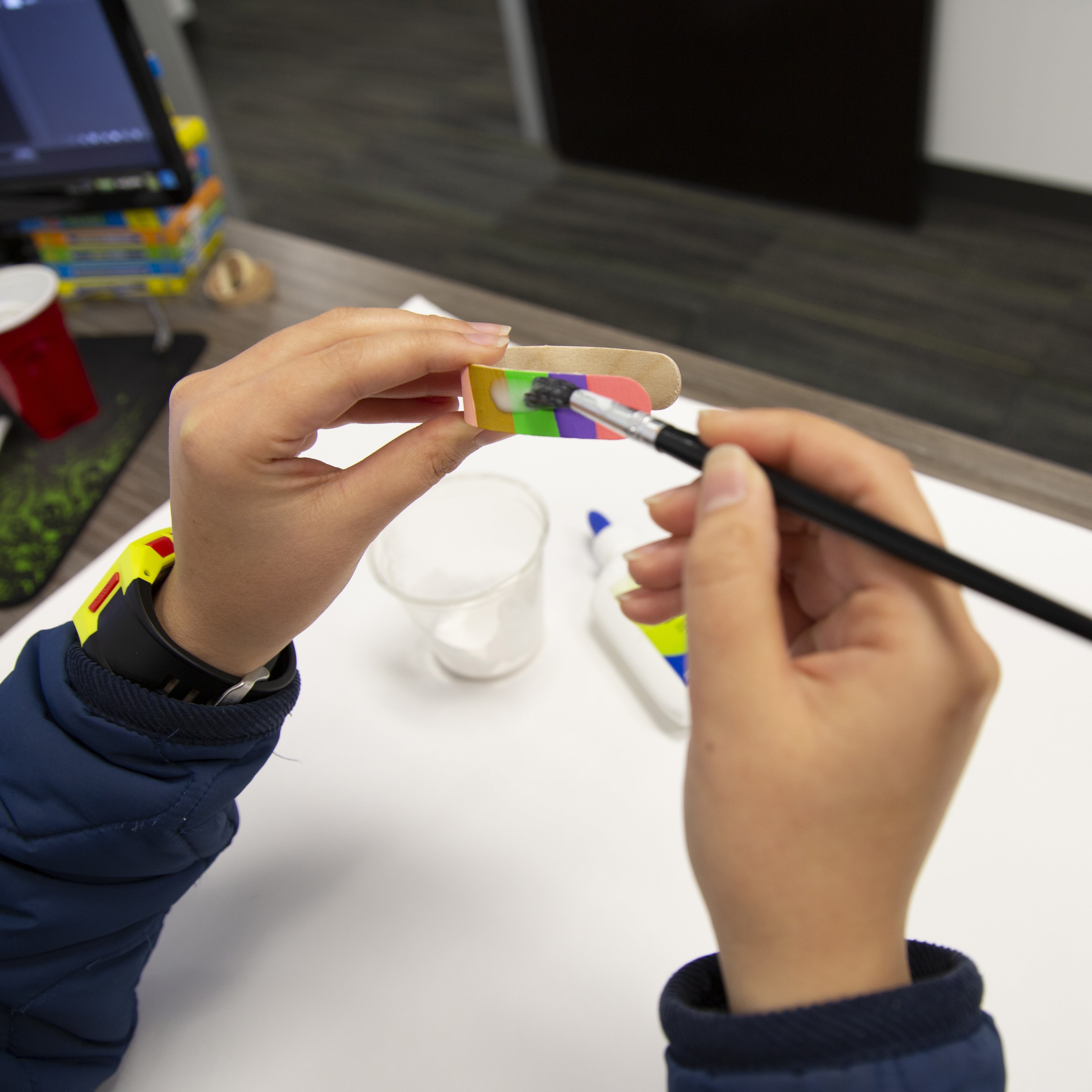 Asst. Size Kid's Paint Brush Set (5/Pack)