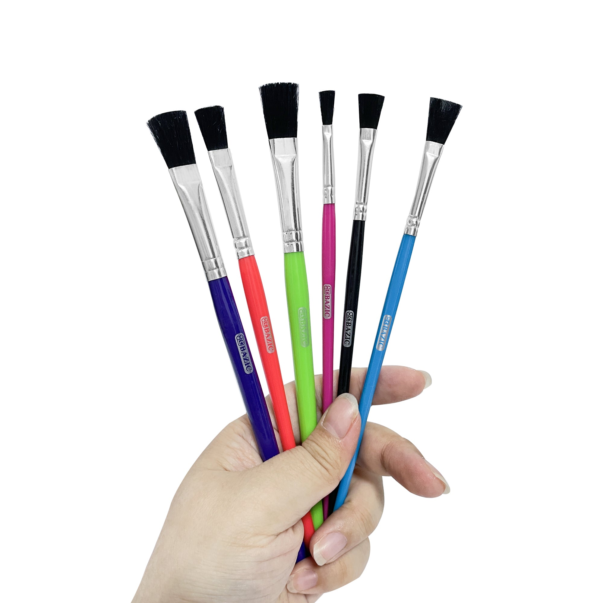 Kids' Paint Brush Set, 5 Count, for Painting Art Crafts