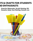 18-pieces Assorted Artist Paint Brush