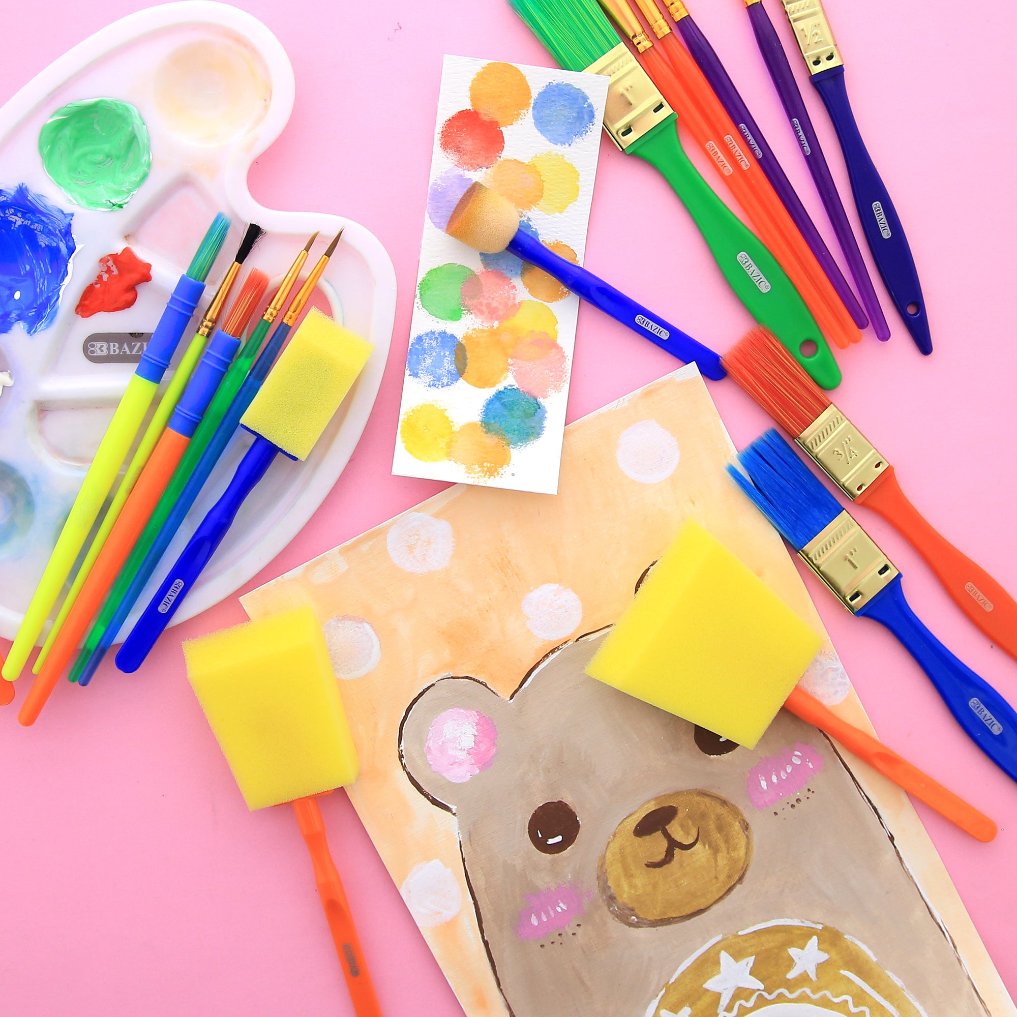 18-pieces Assorted Artist Paint Brush