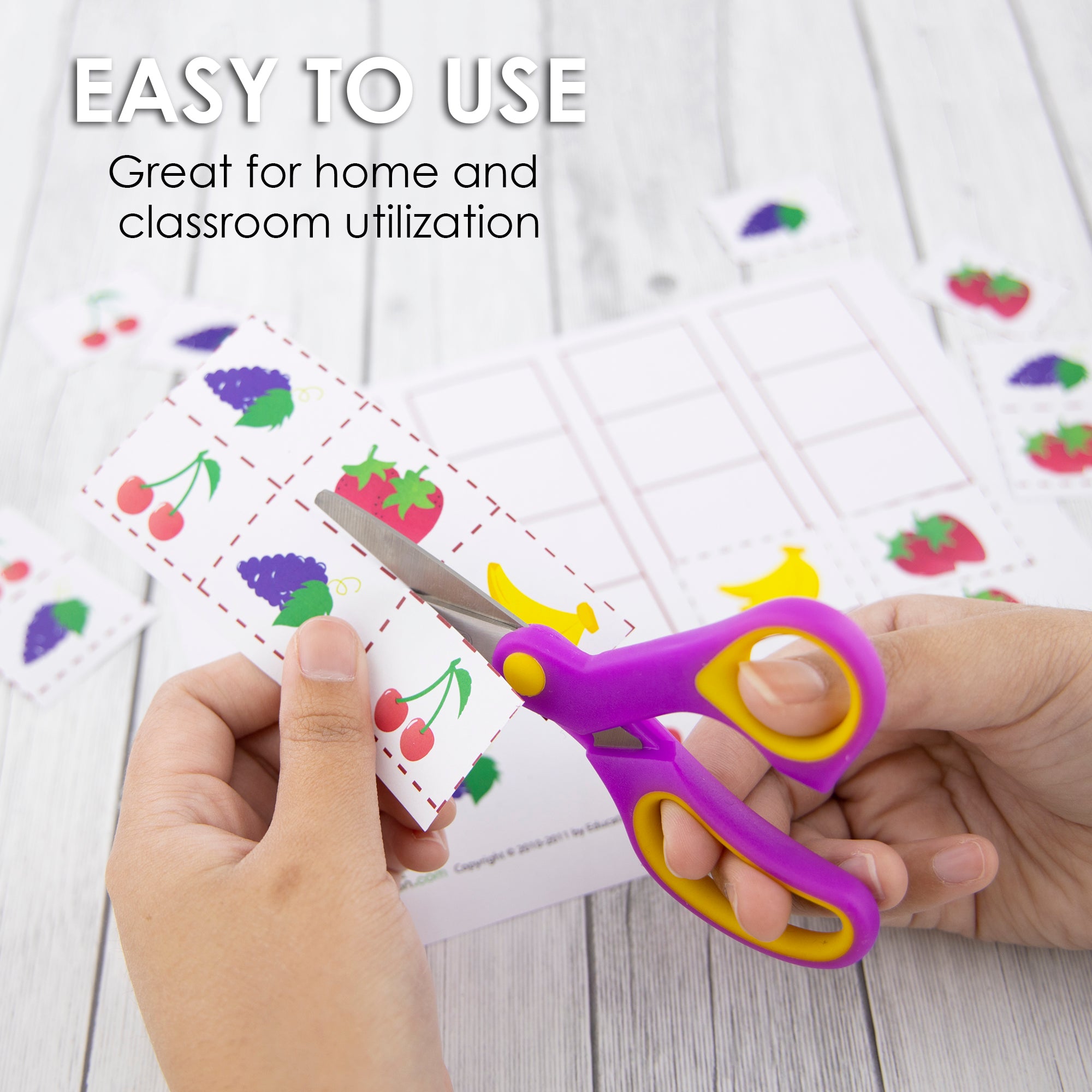 5 in Kids Scissors, for School Office Craft
