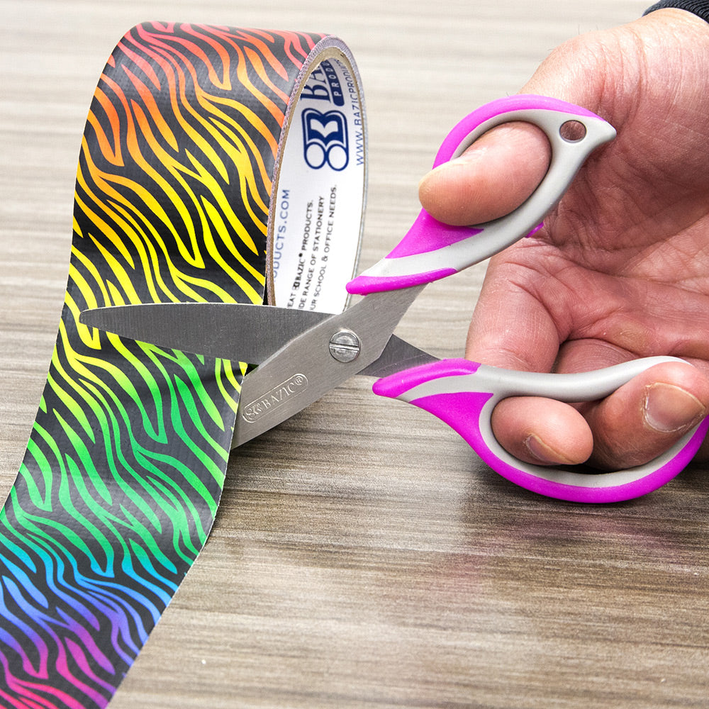 5-3/4 in Two-Tone Soft Grip Kids Scissors, Blunt Tip