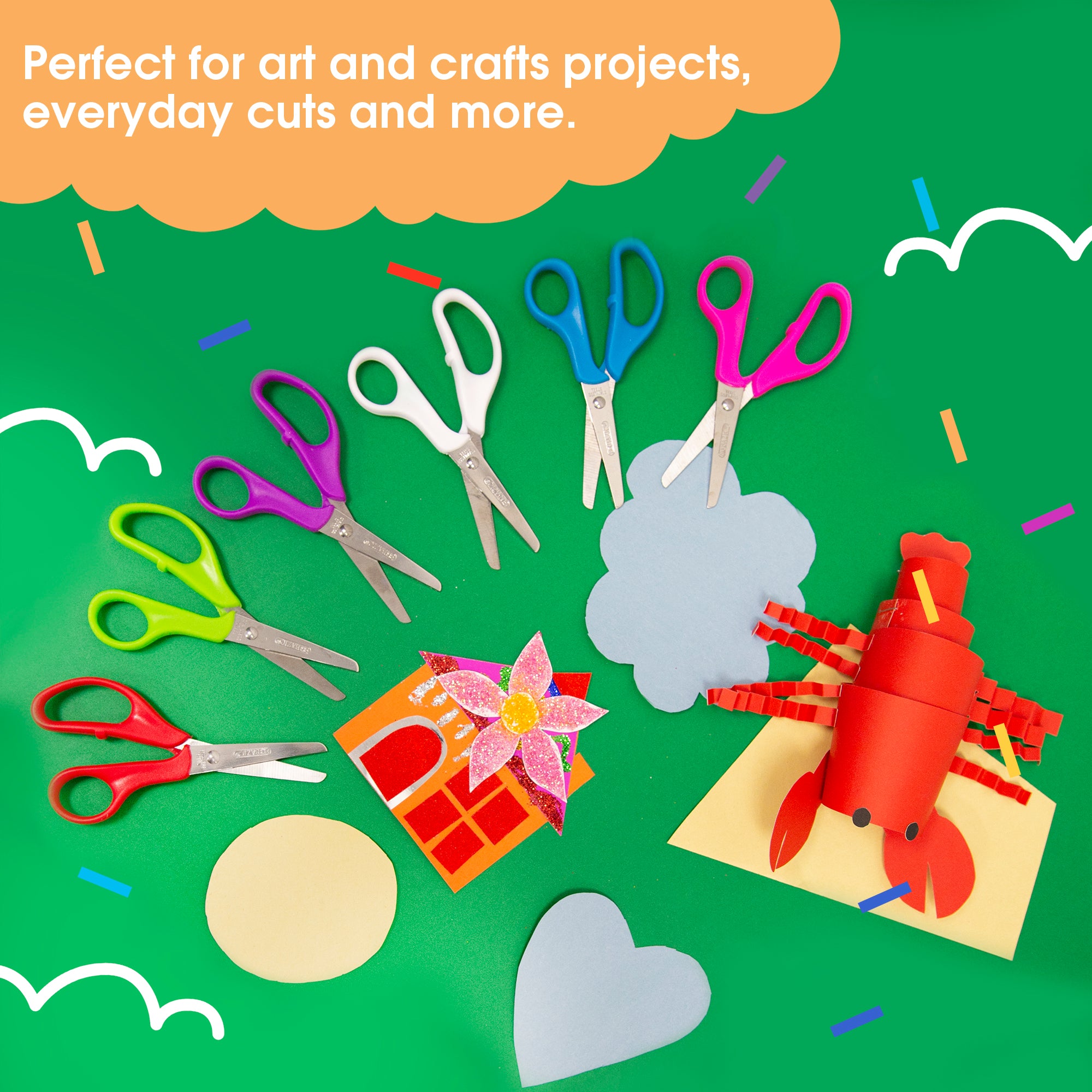 5" Blunt Tip School Scissors (BULK)