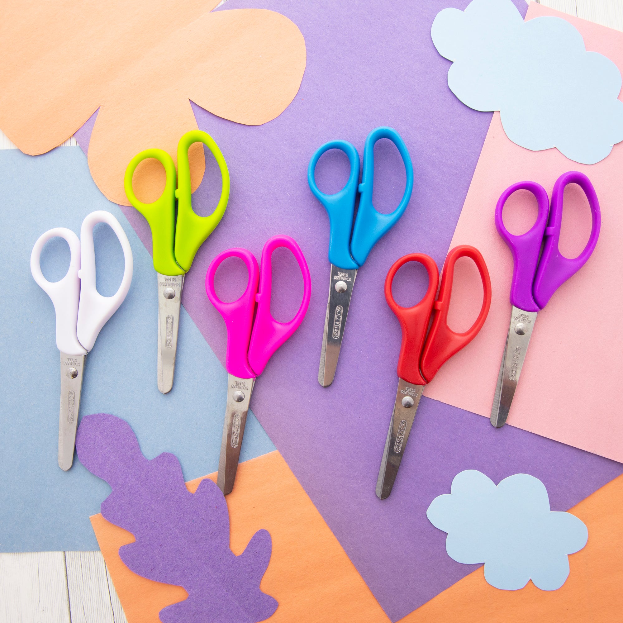 Small Scissors, 5", Blunt Tip, Ages 4+