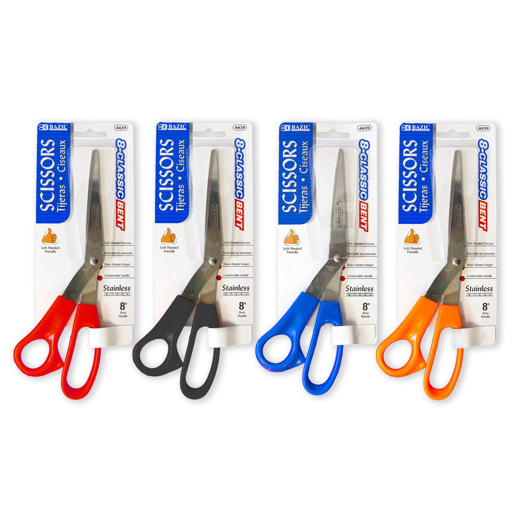 8 in Left-Handed Scissors, for School Office Craft